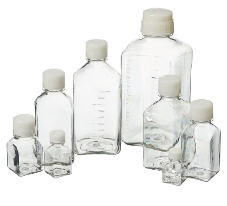 Square Media Bottles