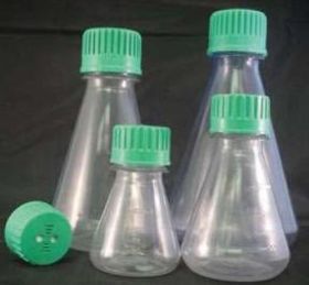 500 ml Green Culture Flask, Baffled