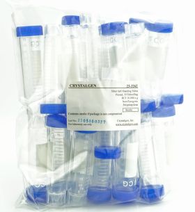 50mL Self-Standing Tubes, Clear, Sterile, 500/Case