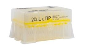 0.1-20µL uTIP® Pipette Tips, Racked, Sterile, Filtered, 96/Rack