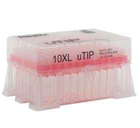 0.5-10µL uTIP® Pipette Tips, Racked, Sterile, Non-Filtered, 96/Rack