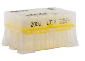 1-200µL uTIP® Pipette Tips, Racked, Non-Sterile, Non-Filtered, 96/Rack