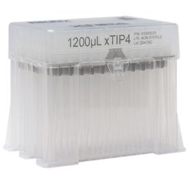 100-1200µL xTIP® Pipette Tips, Racked, Sterile, Non-Filtered, 96/Rack