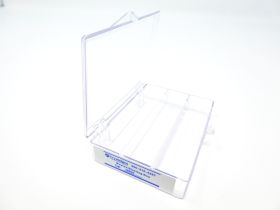 3 Capacity, Compartmental Western Blot Boxes, Clear, 10/Unit