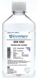 SSC (Saline Sodium Citrate), 20X, 1000mL