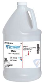  Water, Tissue Culture Grade, 4L