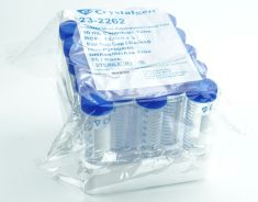 50mL Centrifuge Tubes, Clear, Sterile, 50/Rack, 500/Case