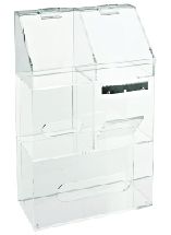 ClearlySafe® Workstation Storage Bin