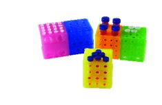 4-Way Cube Tube Racks, 5/Pack
