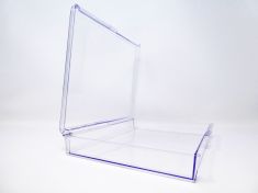 11" x 6.85" x 1.9" Western Blot Boxes, Clear, 10/Unit
