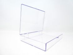 8.15" x 4.5" x 1.5" Western Blot Boxes, Clear, 10/Unit