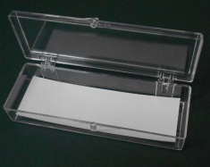 7.38" x 3.9" x 1.5" Western Blot Boxes, Clear, 10/Unit