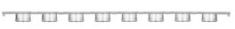 Flat Caps, for 0.2mL 8-Strip PCR Tubes, Clear, 125/Unit