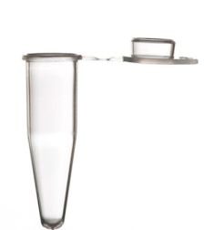 0.5mL Individual PCR Tubes, with Flat Cap, Clear, 1000/Unit