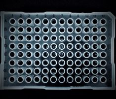Semi-Skirt PCR Plate, Clear, 100/Case