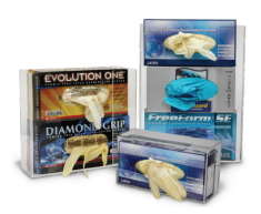 Dual Acrylic Glove Box Holders