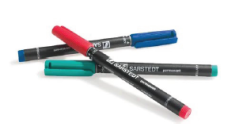 Red Sarstedt Waterproof Markers, 10/Pack