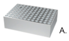 Dry Bath Shaking Incubator Module, 96 x 0.2mL Tube Block