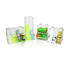 Single Bin, Workstation Dispensing Bins, 7.08 x 6.88 x 9.25 in.